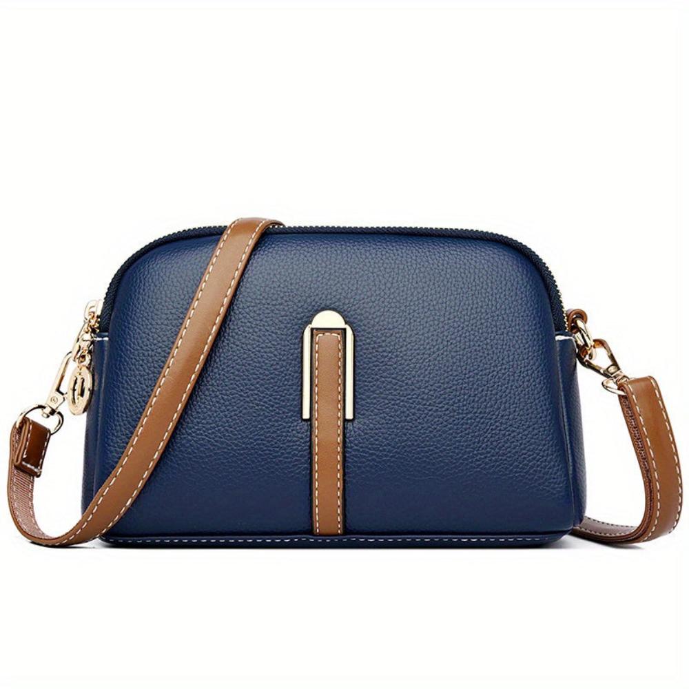 Soho | Mila Litchi Embossed Crossbody Bag