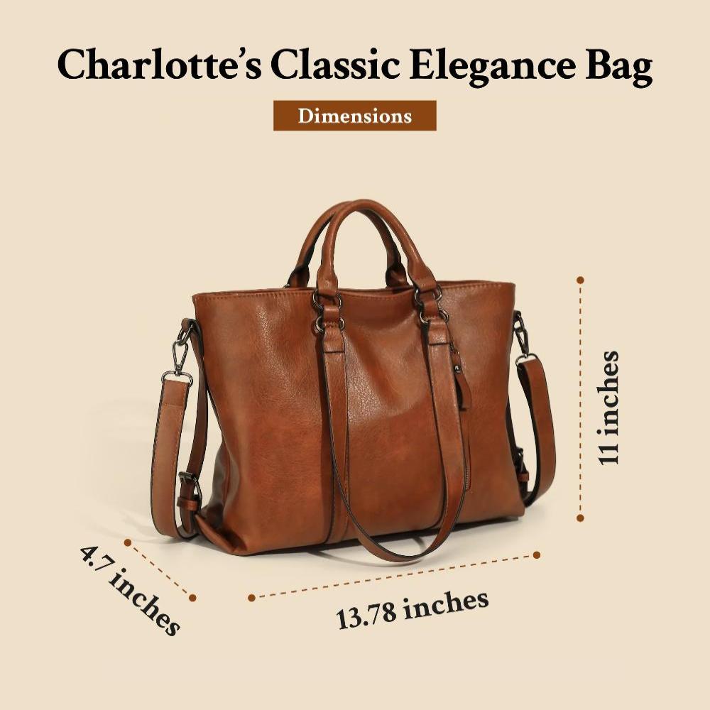 Soho | Charlotte’s Classic Elegance | Vintage Tote Bag