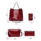 Soho | Sutton - Stylish Retro 4-Piece Bag Set