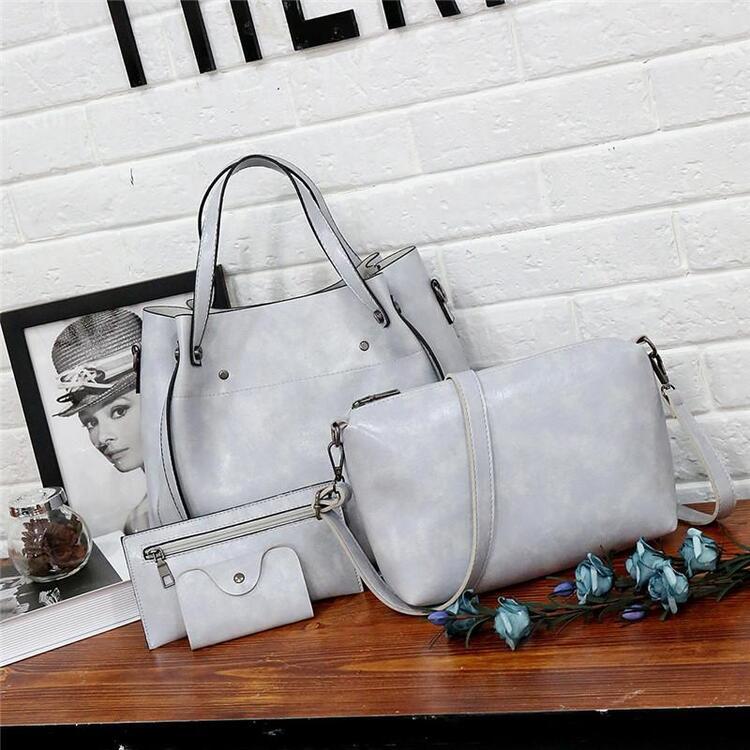 Soho | Sutton - Stylish Retro 4-Piece Bag Set