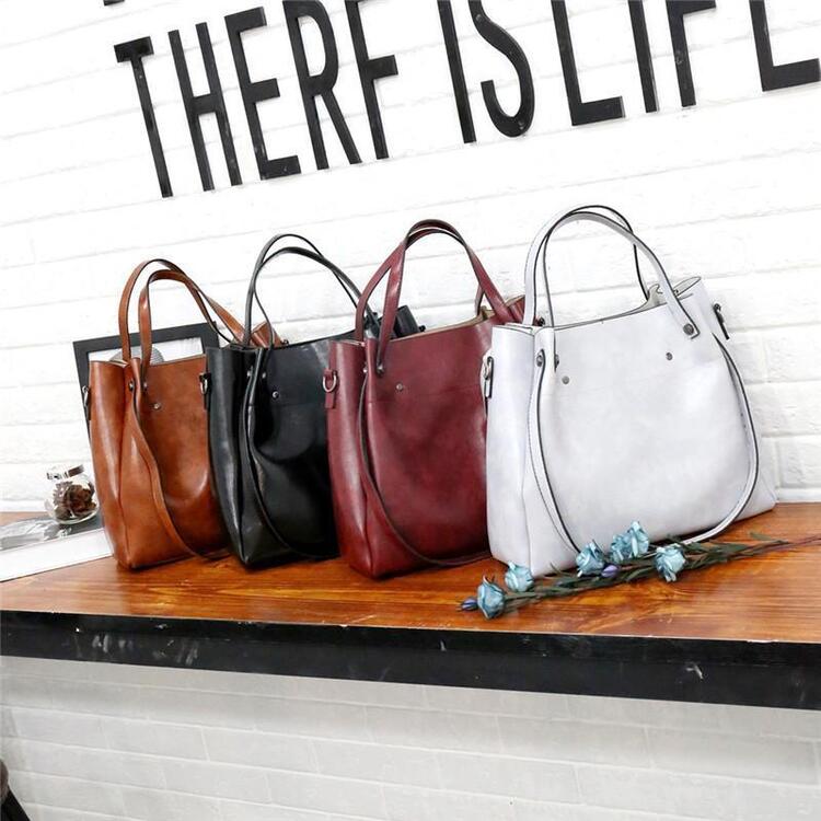 Soho | Sutton - Stylish Retro 4-Piece Bag Set