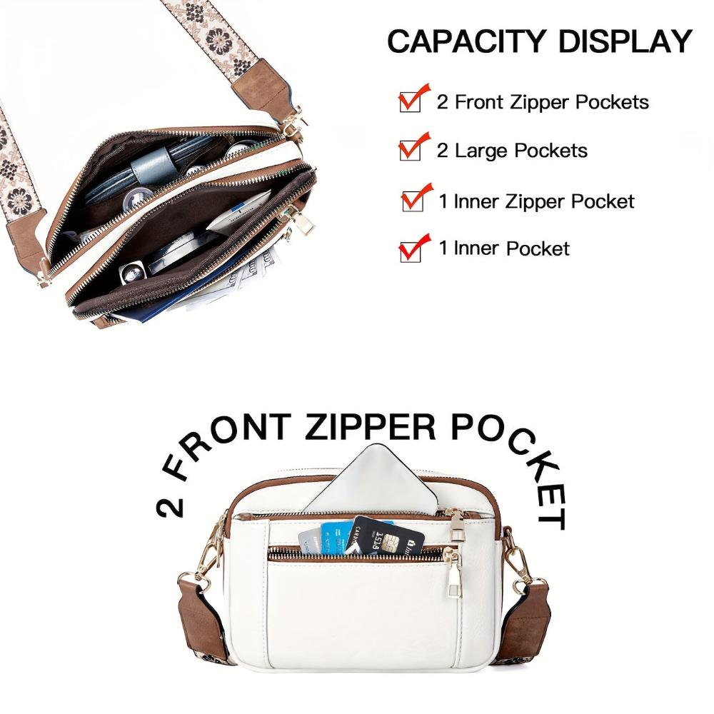 Soho | Oakley - Small Square PU Crossbody Bag