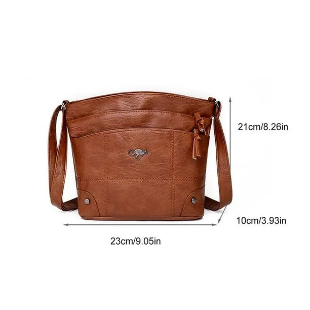 Soho | Raya - Elegant Multi-Pocket Crossbody Bag