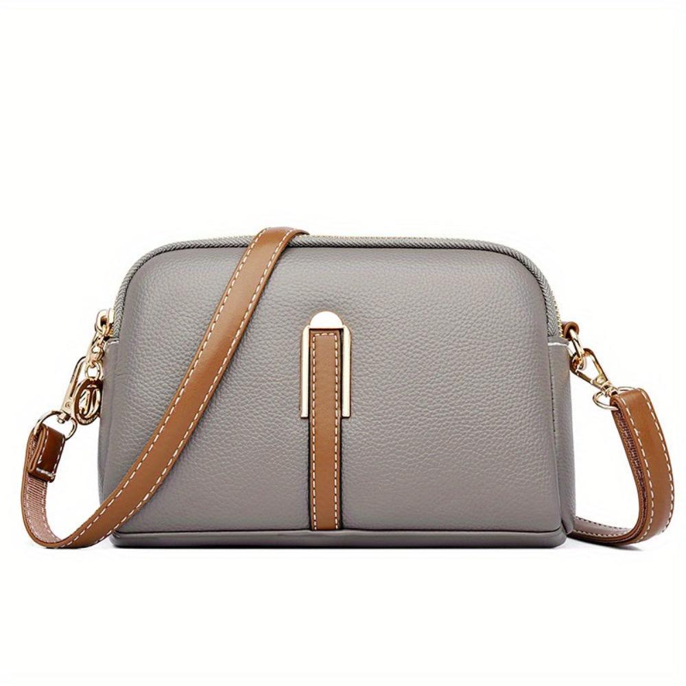 Soho | Mila Litchi Embossed Crossbody Bag