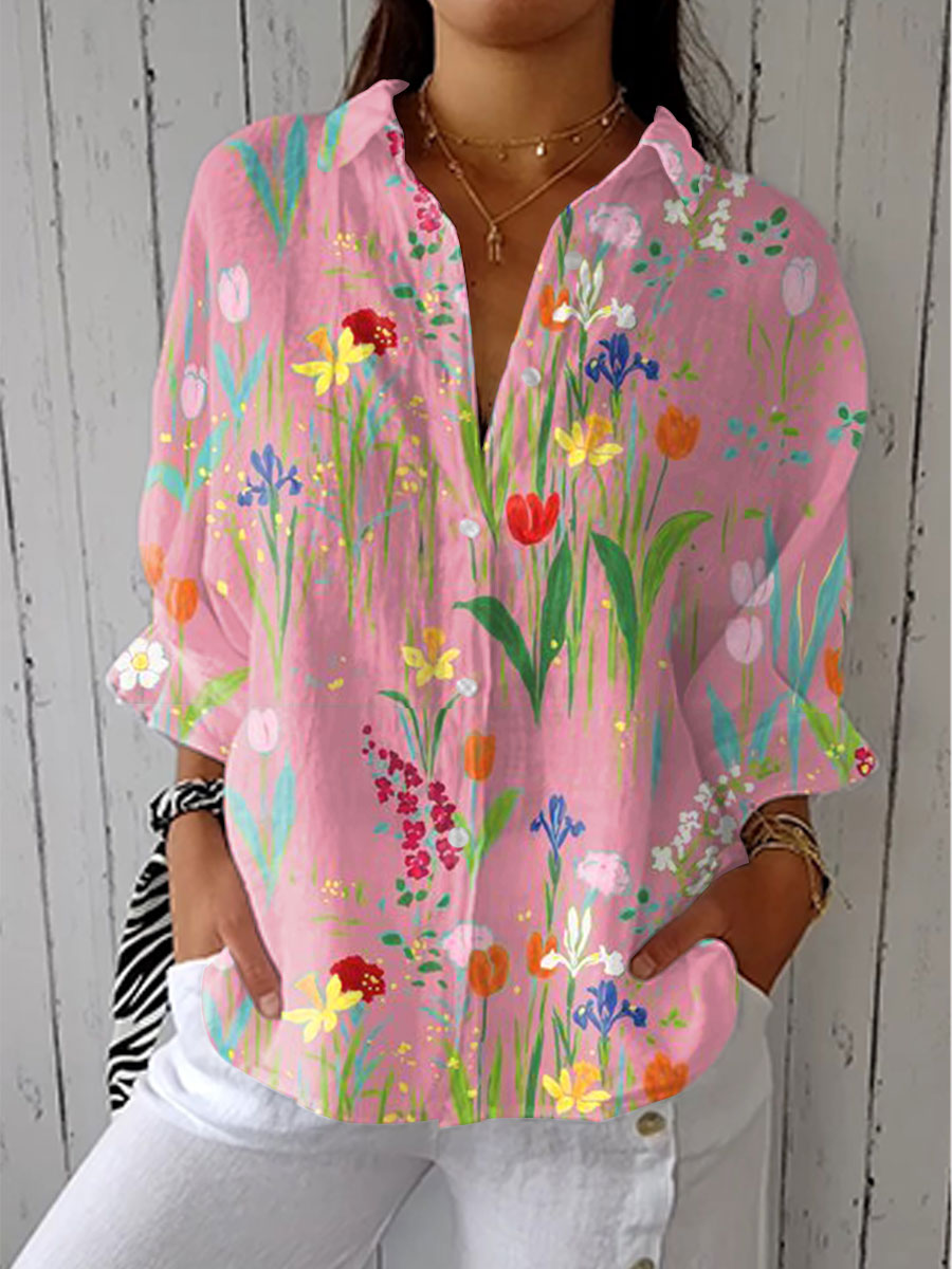 Soho | Fiona | Spring Garden Blouse