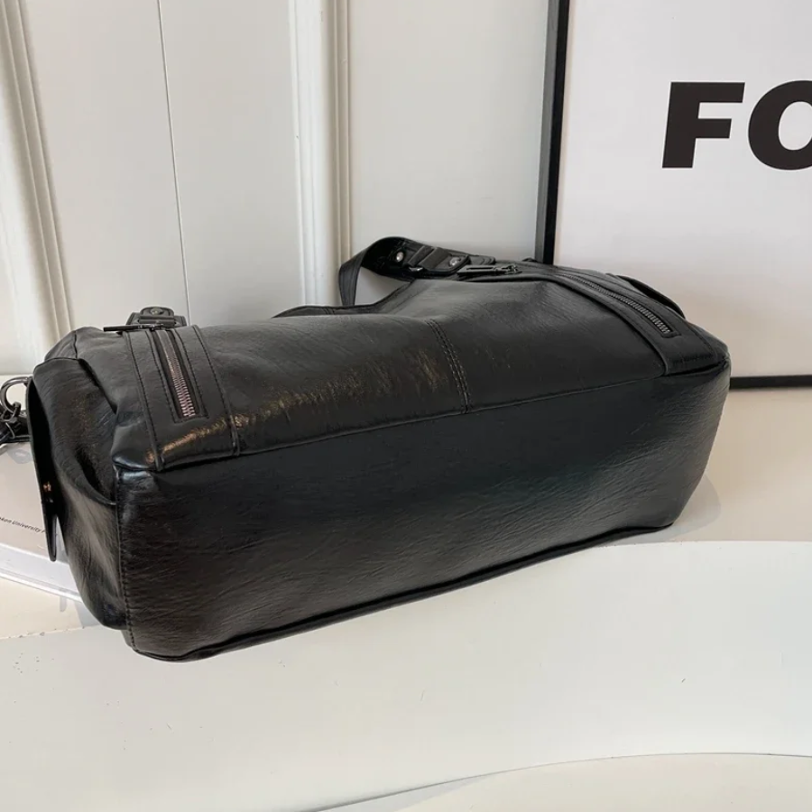 Soho | Uma – Dual Zipper Shoulder Bag