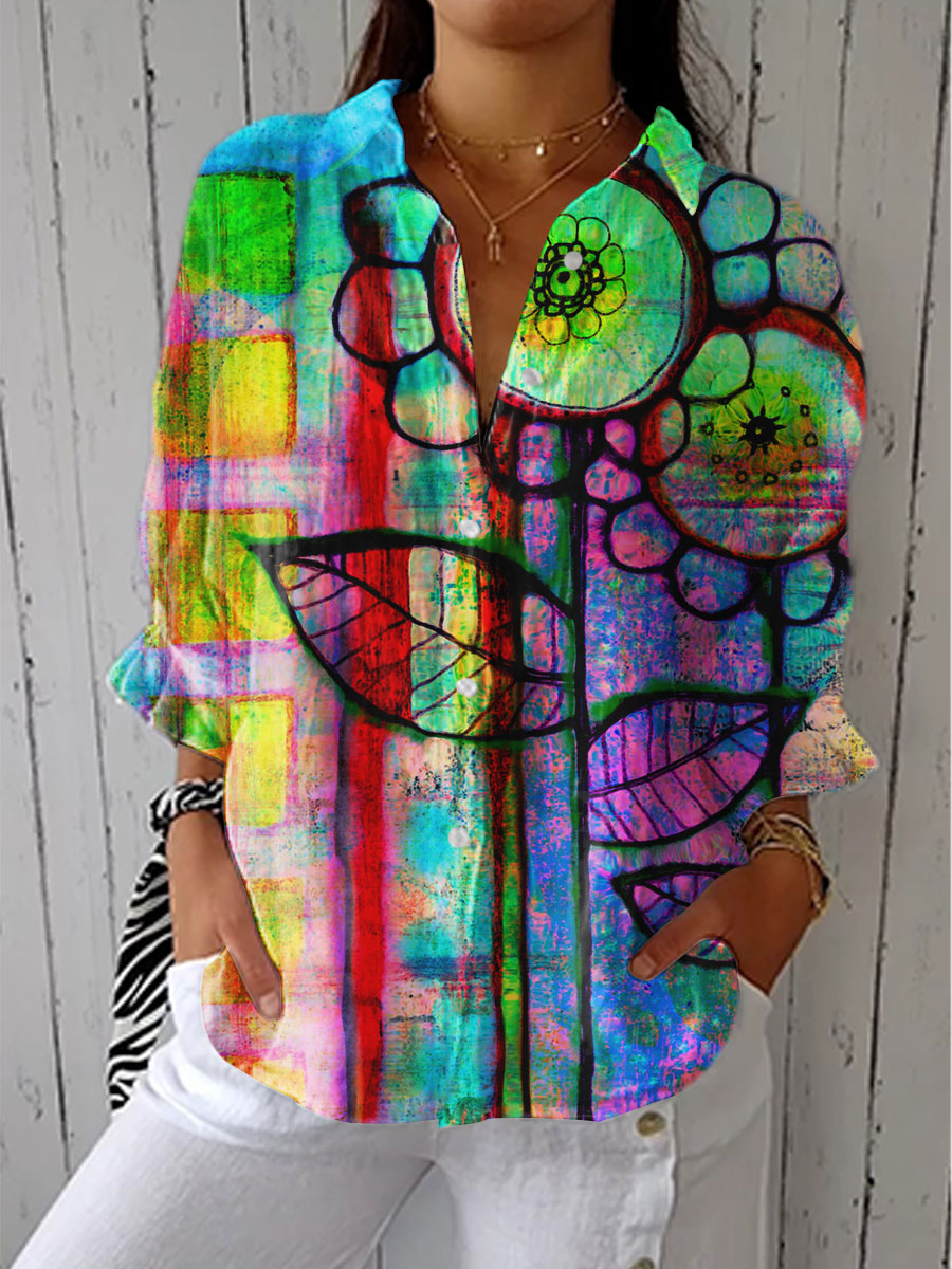 Soho | Fenna | Artistic Bloom Blouse