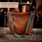 Soho | Chelsey’s Vintage Charm | Leather Shoulder Bag