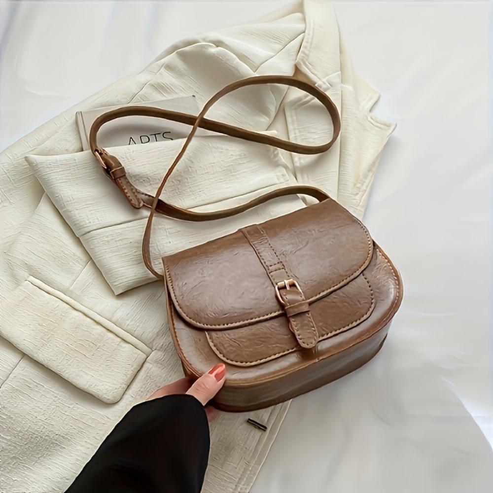 Soho | Evelyn Classic Saddle Crossbody Bag