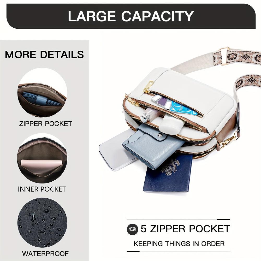 Soho | Oakley - Small Square PU Crossbody Bag