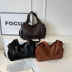 Soho | Uma – Dual Zipper Shoulder Bag