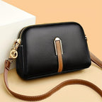 Soho | Mila Litchi Embossed Crossbody Bag