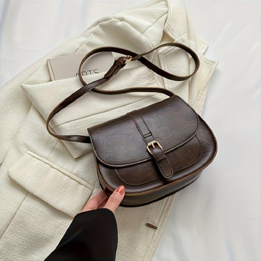 Soho | Evelyn Classic Saddle Crossbody Bag
