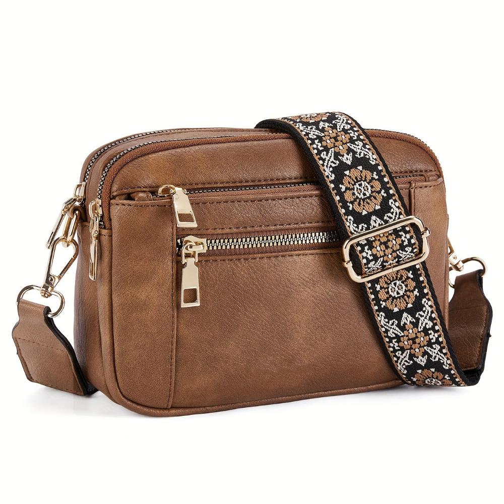 Soho | Oakley - Small Square PU Crossbody Bag