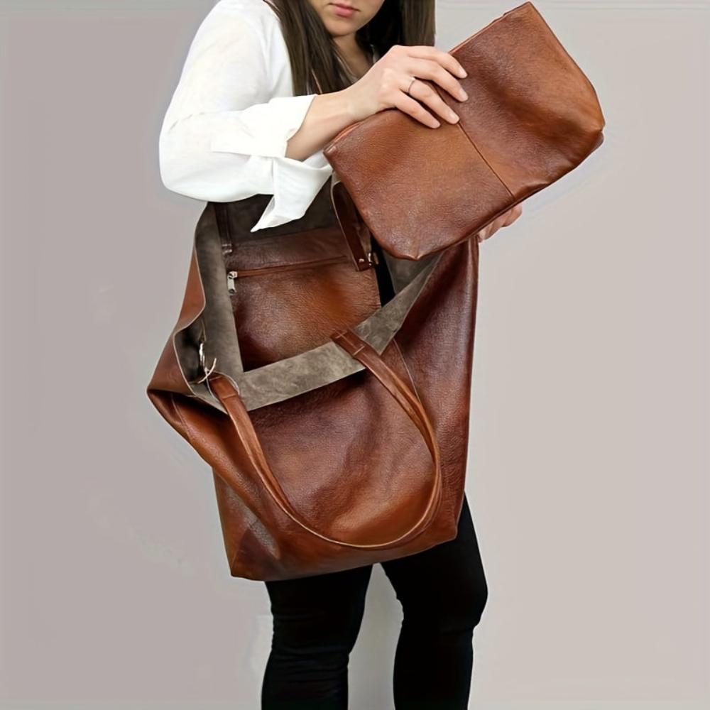 Soho | Renee’s Retro Softness | Large Capacity Tote Bag