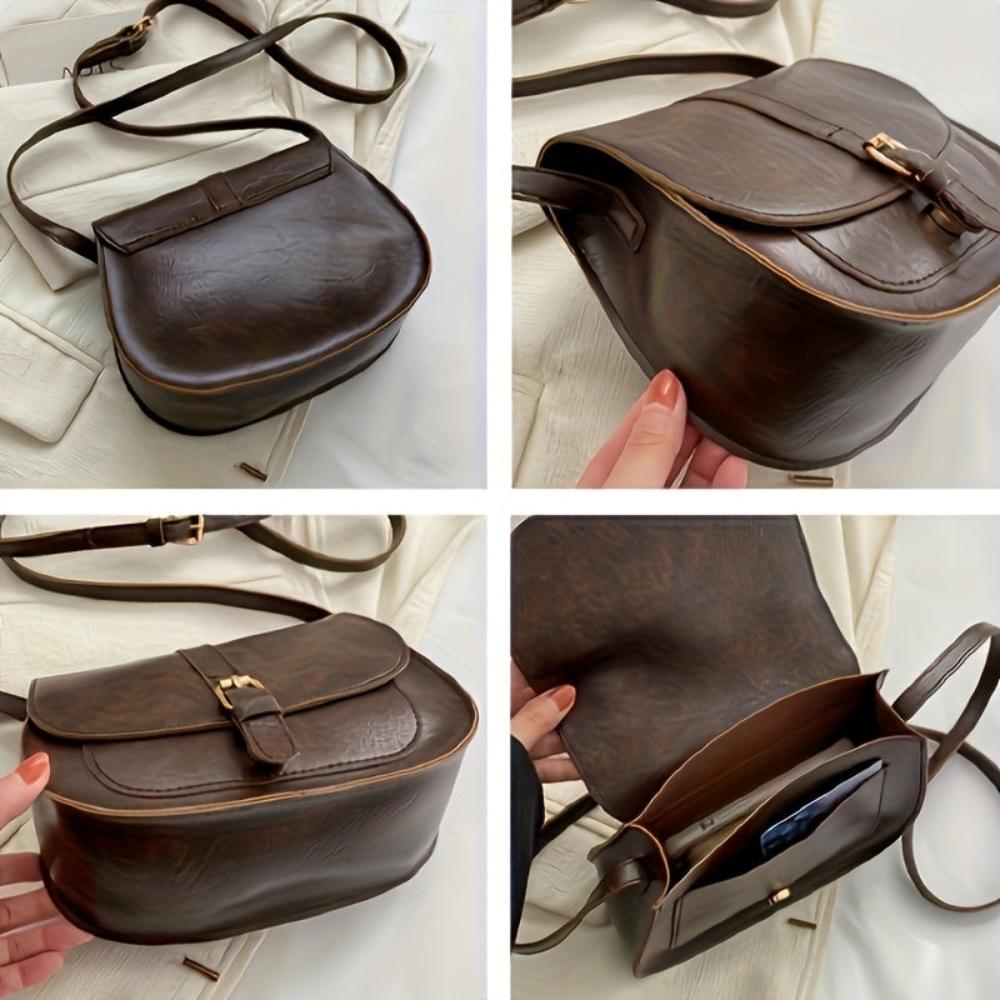 Soho | Evelyn Classic Saddle Crossbody Bag