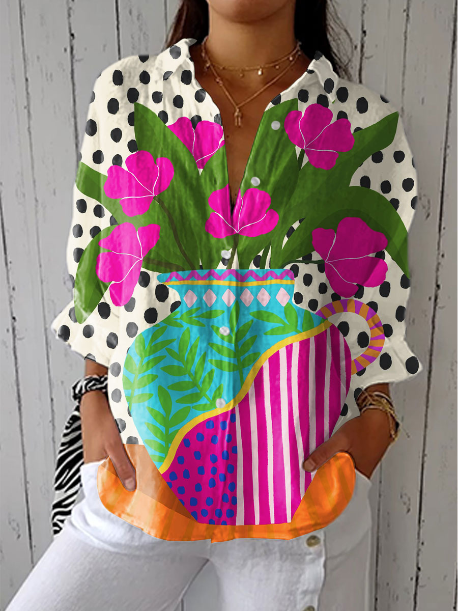 Soho | Amara | Blooming Vase Blouse