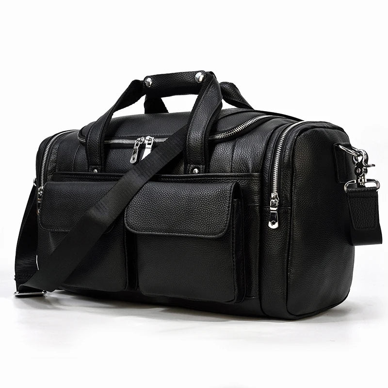 Soho | RONAN VALE™ GENUINE LEATHER DUFFLE BAG