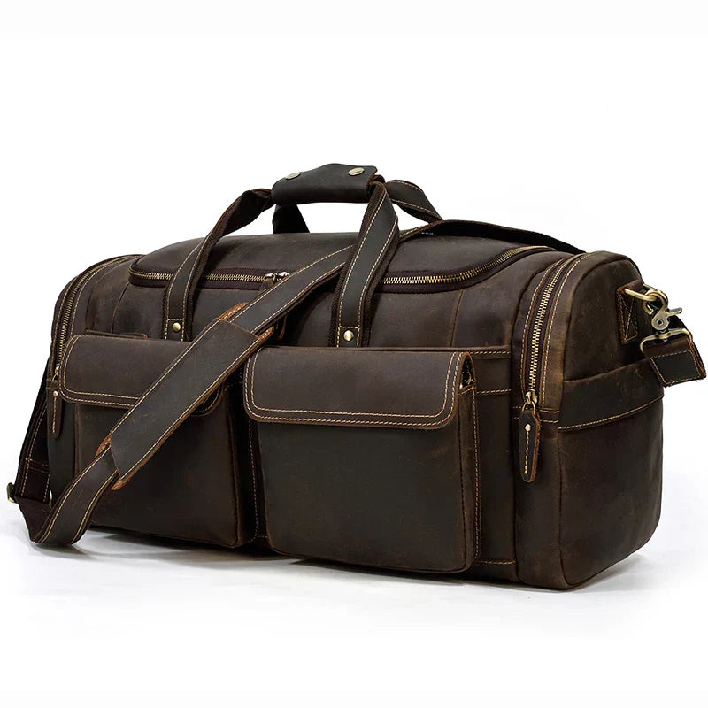 Soho | RONAN VALE™ GENUINE LEATHER DUFFLE BAG