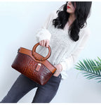 Soho | Oriana - Crocodile Handbag