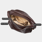 Soho | Retro Genuine Leather Soft Minimalist Tote Bag