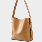 Soho | Genuine Leather Crossbody & Shoulder Oversized Bucket Bag