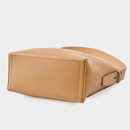Soho | Genuine Leather Crossbody & Shoulder Oversized Bucket Bag
