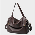 Soho | Retro Genuine Leather Soft Minimalist Tote Bag