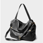 Soho | Retro Genuine Leather Soft Minimalist Tote Bag