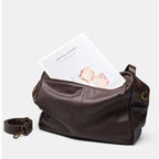 Soho | Retro Genuine Leather Soft Minimalist Tote Bag