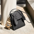 Soho | Rabbit Genuine Leather Mini Crossbody Phone Bag