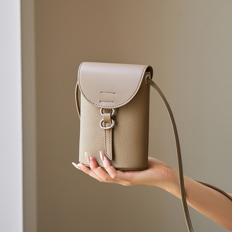 Soho | Genuine Leather Mini Crossbody Phone Bag