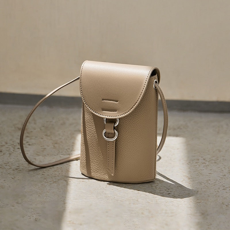 Soho | Genuine Leather Mini Crossbody Phone Bag