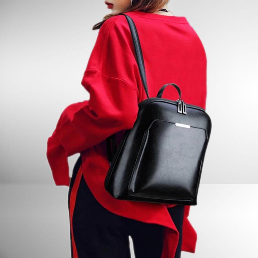 Soho | Classic Double-Zip Backpack - Sleek Design