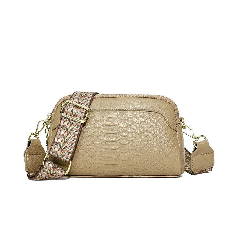 Soho | Amara | Refined Leather Shoulder Bag