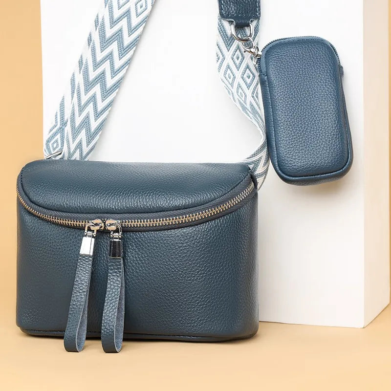 Soho | Nina | Refined Leather Shoulder Bag