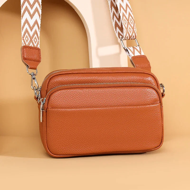 Soho | Talia | Refined Leather Shoulder Bag