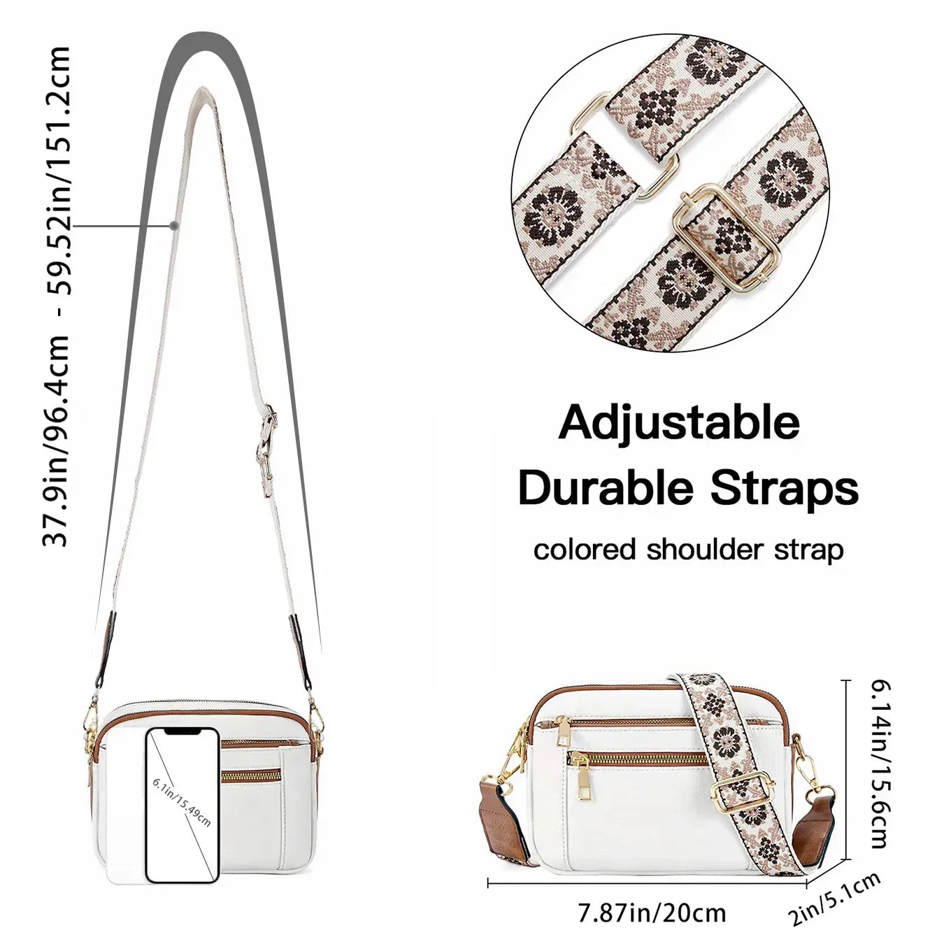 Soho | Edith | Refined Leather Shoulder Bag