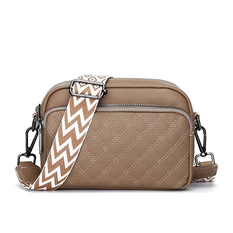 Soho | Belle | Refined Leather Shoulder Bag
