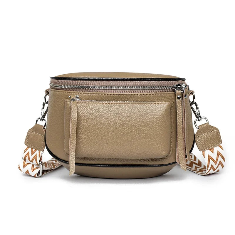 Soho | Elsie | Refined Leather Shoulder Bag