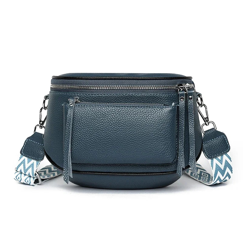 Soho | Elsie | Refined Leather Shoulder Bag