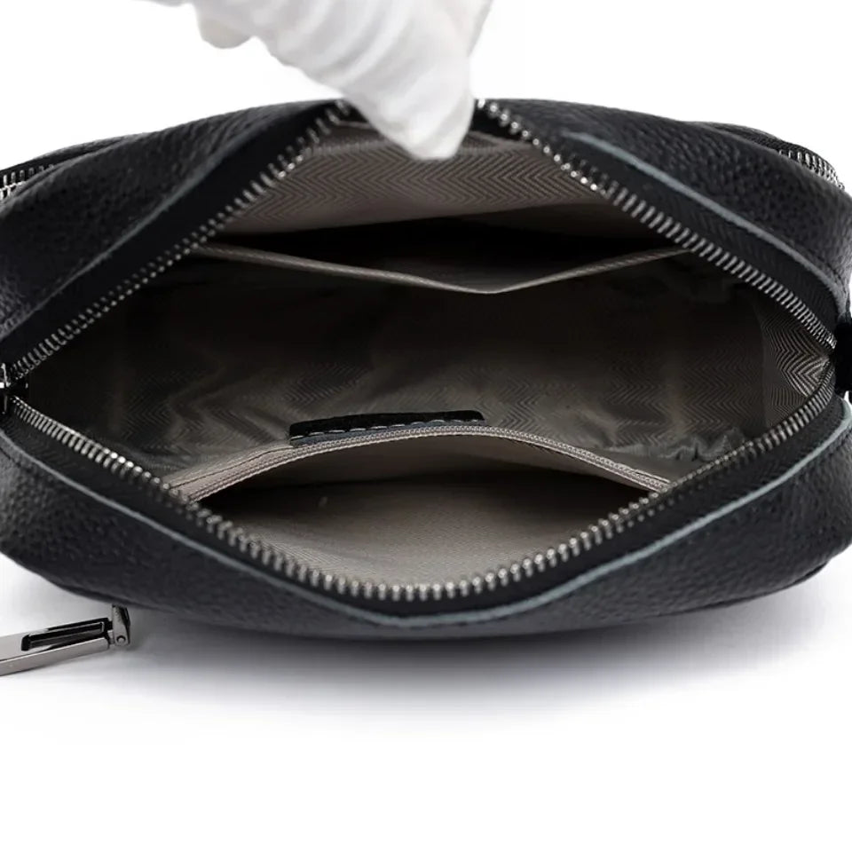 Soho | Zara | Refined Leather Shoulder Bag