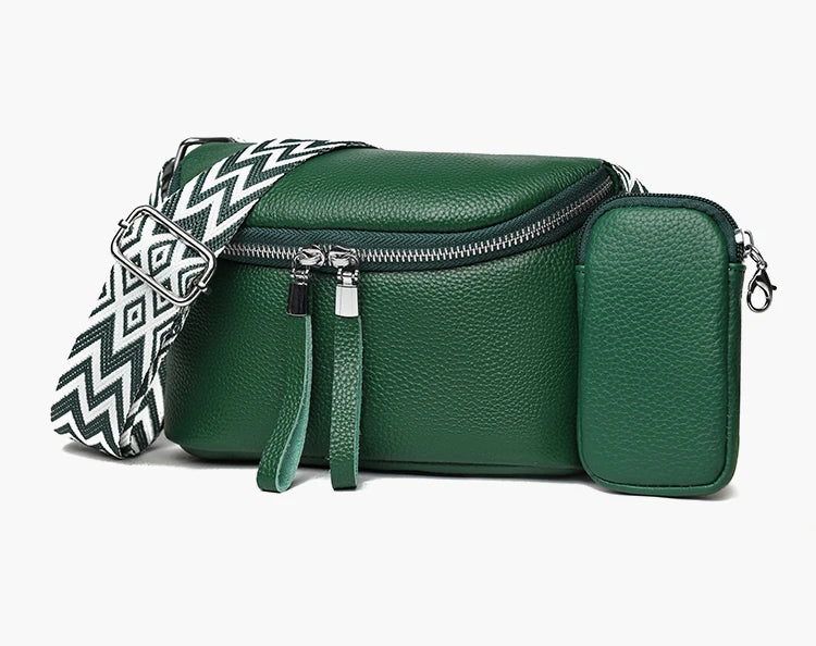 Soho | Nina | Refined Leather Shoulder Bag