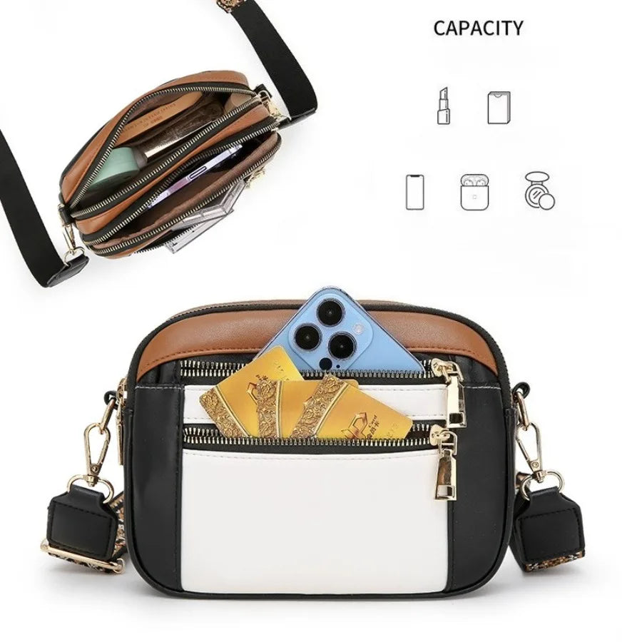 Soho | Ayla | Refined Leather Shoulder Bag