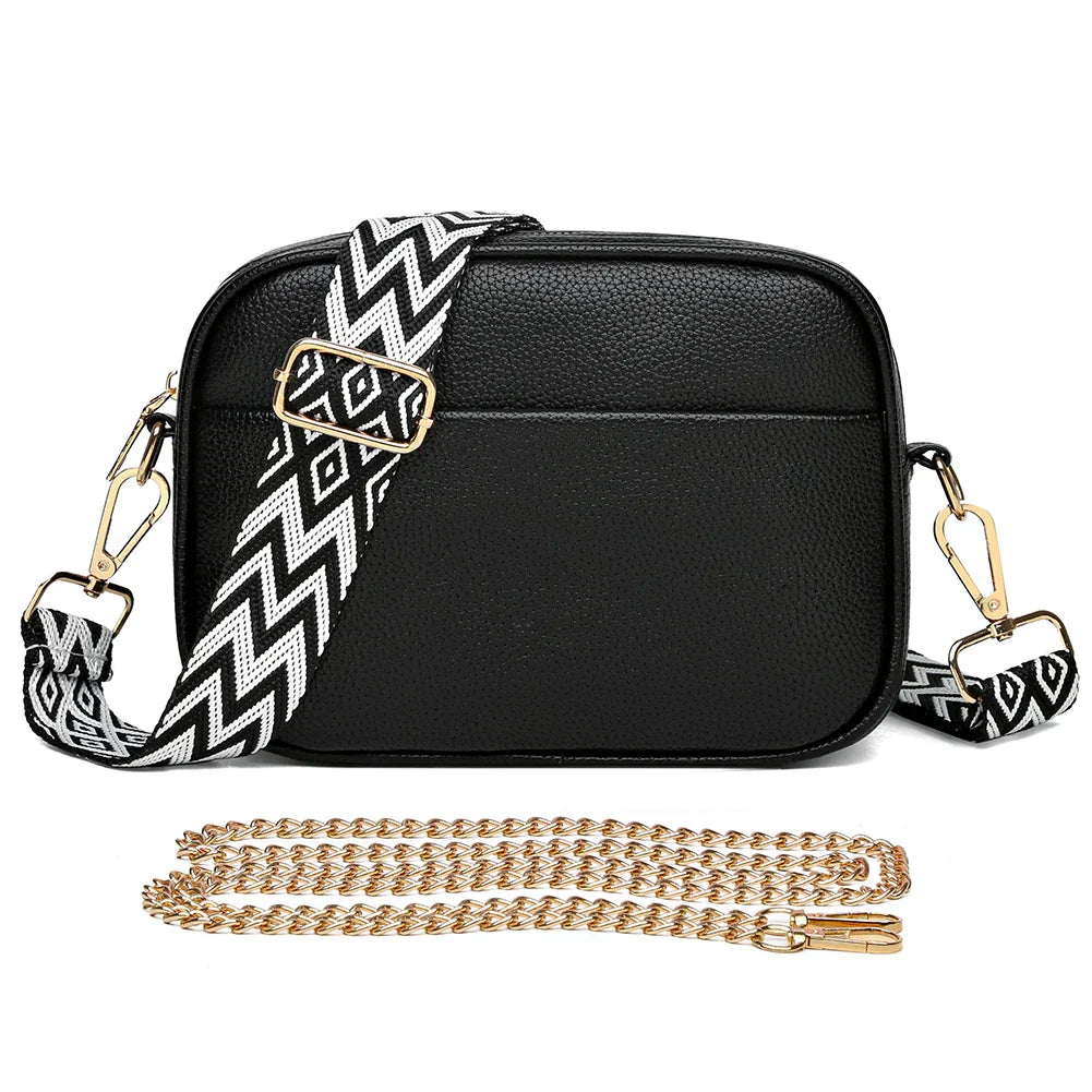 Soho | Zara | Refined Leather Shoulder Bag