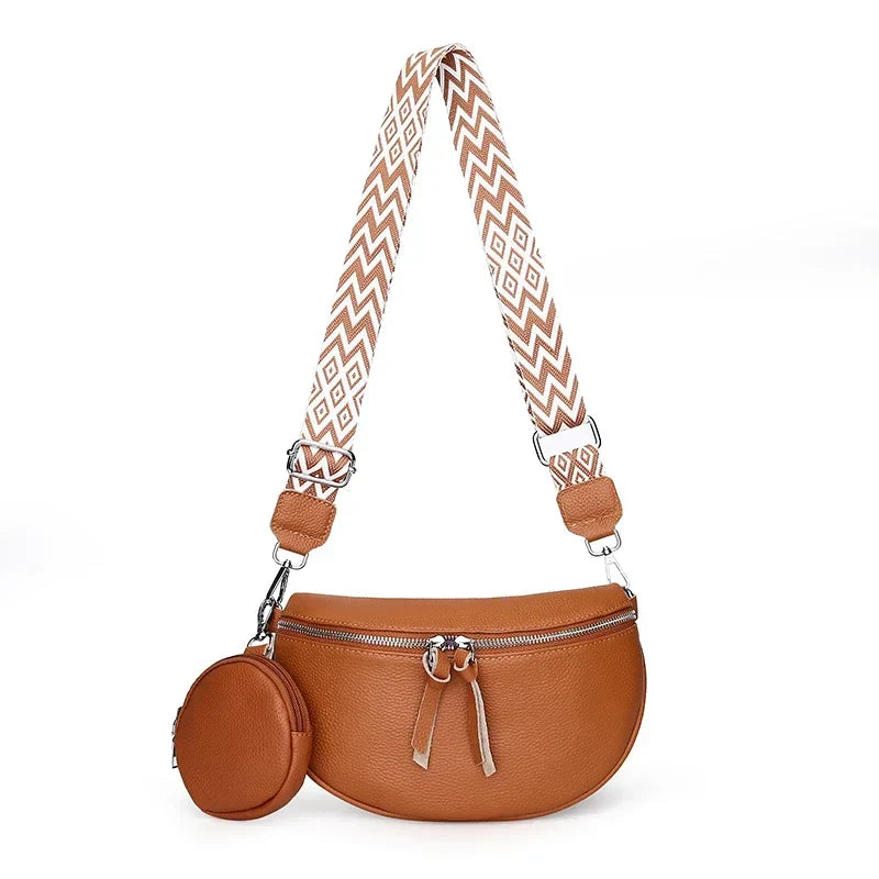 Soho | Hayley | Refined Leather Shoulder Bag
