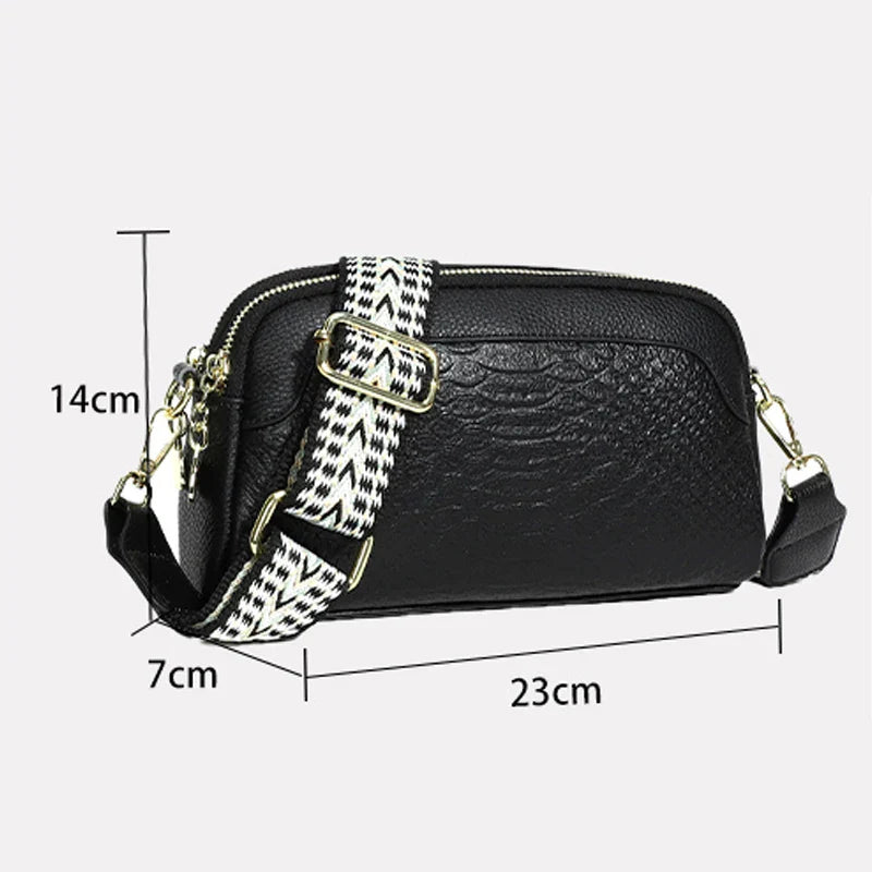 Soho | Amara | Refined Leather Shoulder Bag