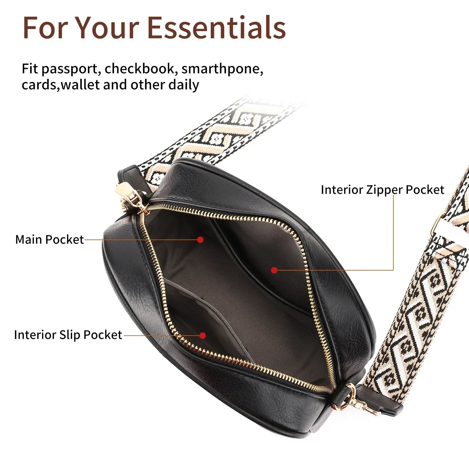 Soho | Brooke | Refined Leather Shoulder Bag