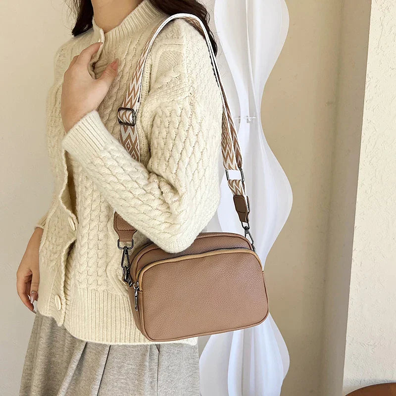 Soho | Chelsea | Refined Leather Shoulder Bag