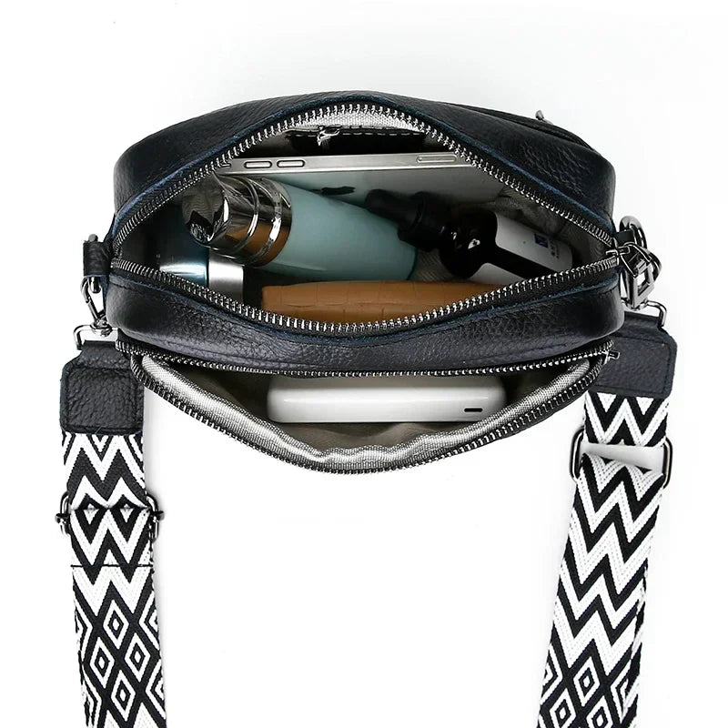 Soho | Belle | Refined Leather Shoulder Bag